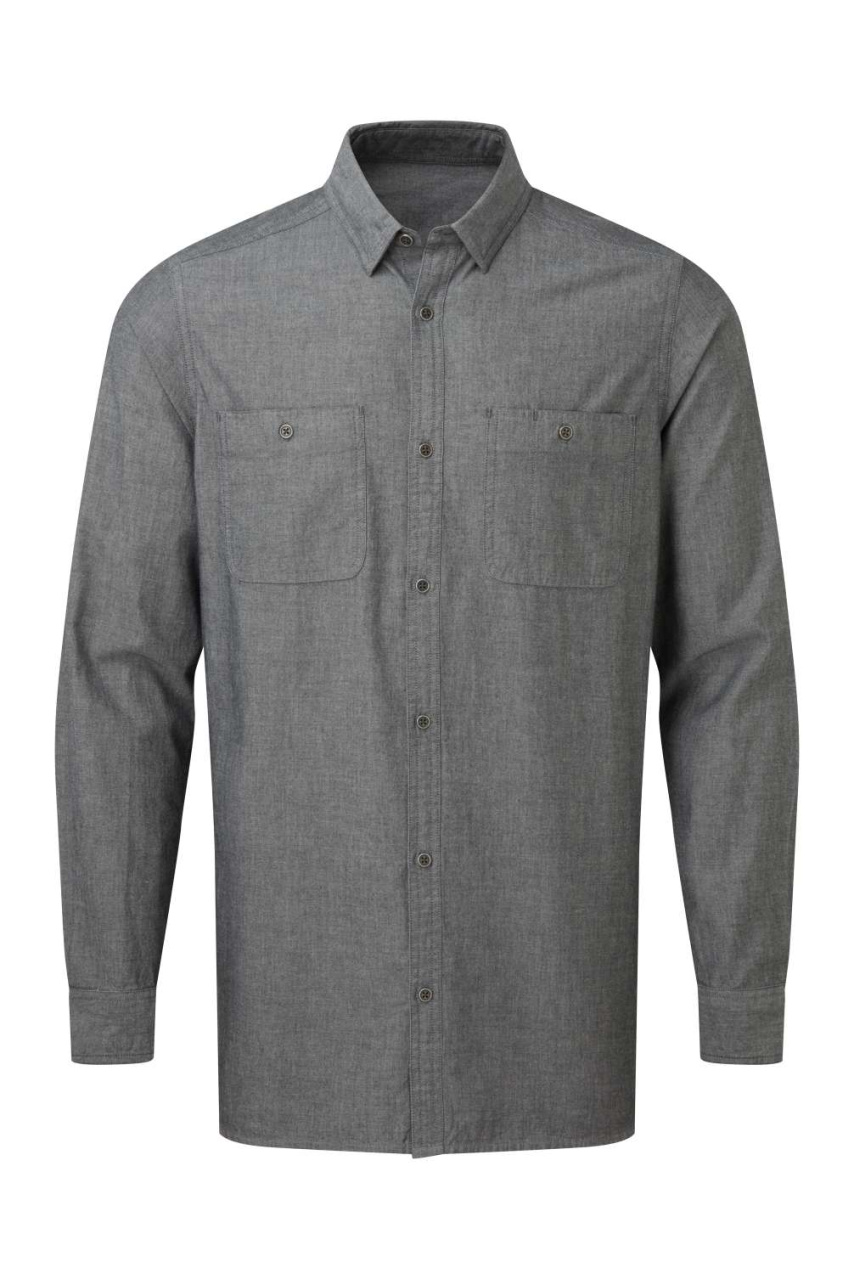 MEN'S ORGANIC CHAMBRAY FAIRTRADE SHIRT