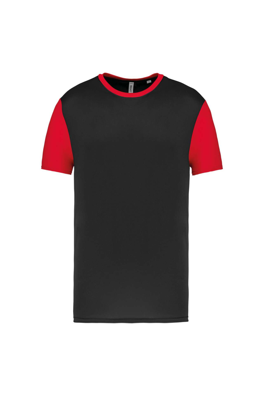 ADULTS' BICOLOUR SHORT-SLEEVED T-SHIRT