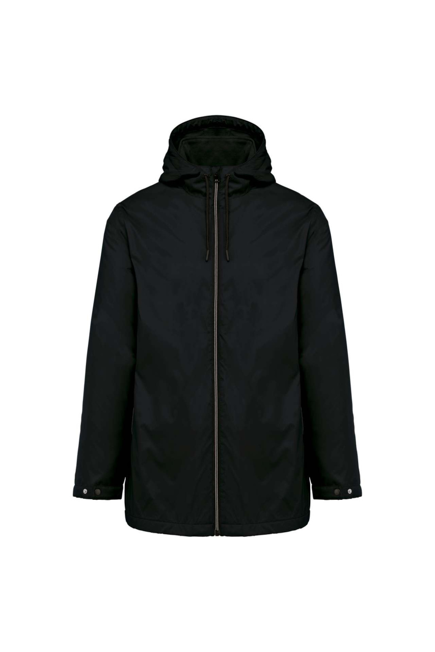 UNISEX HOODED JACKET WITH MICRO-POLARFLEECE LINING