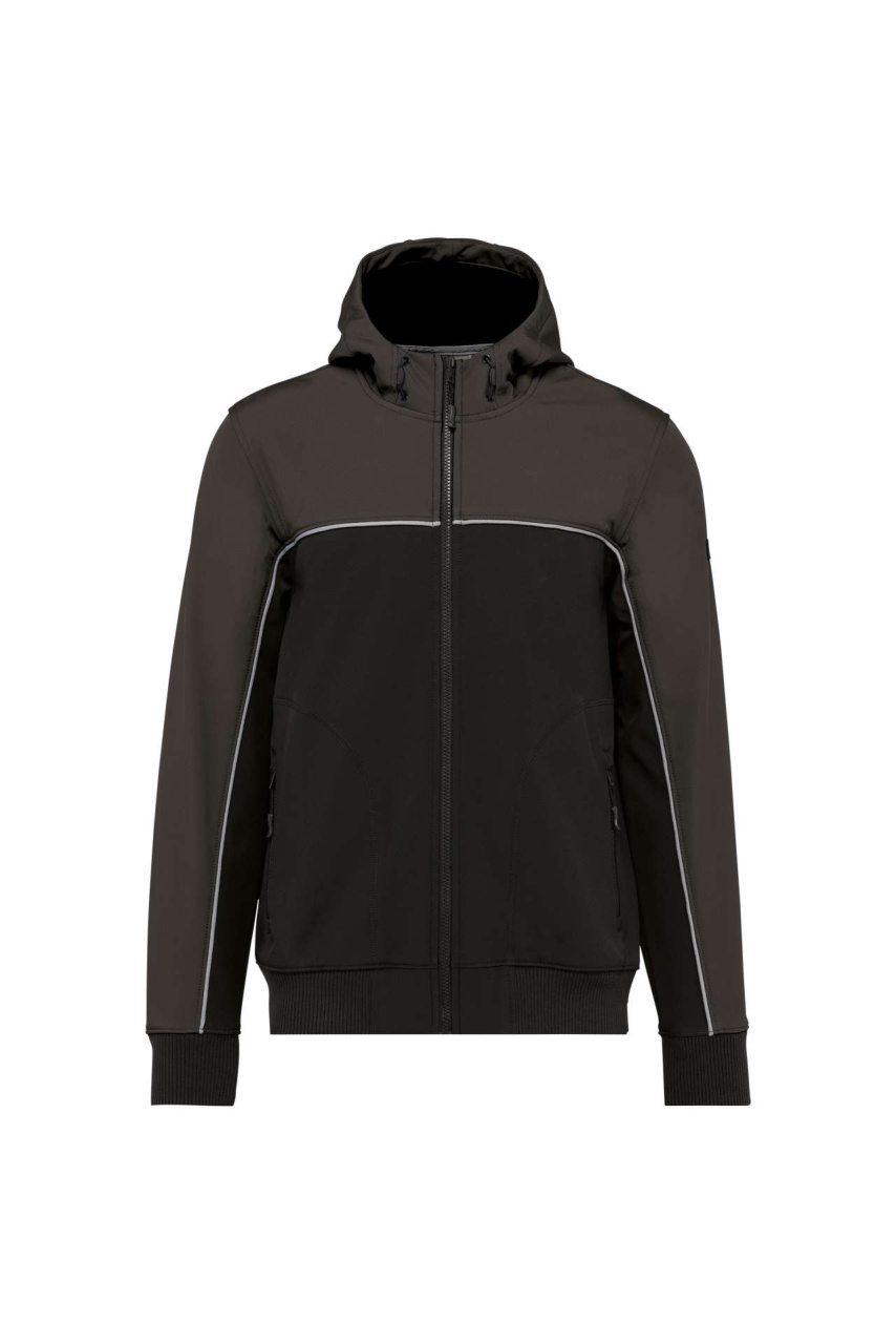 UNISEX 3-LAYER TWO-TONE BIONIC SOFTSHELL JACKET