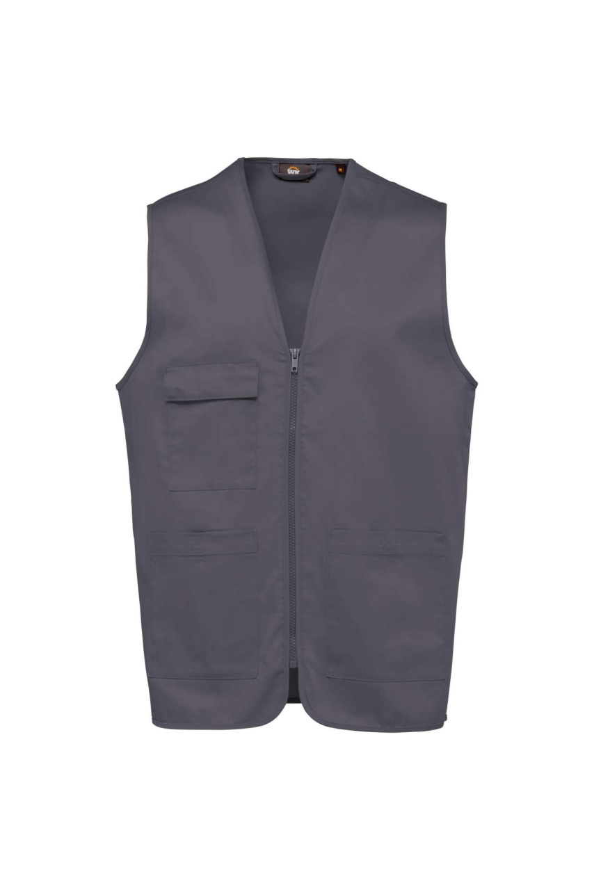 UNISEX POLYCOTTON MULTI-POCKET VEST