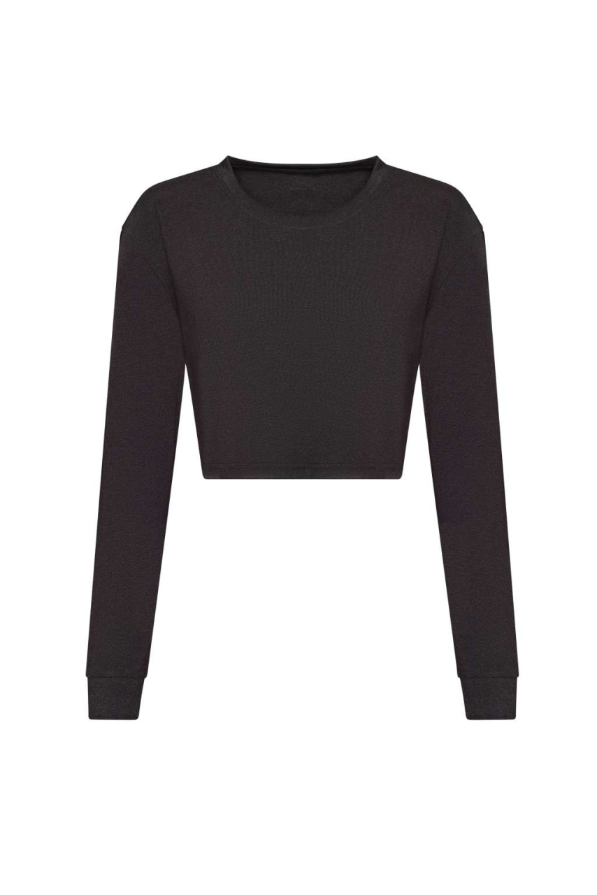 WOMEN'S L/S CROPPED T
