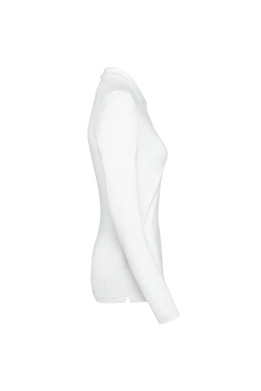 LADIES' LONG-SLEEVED SUPIMA® POLO SHIRT