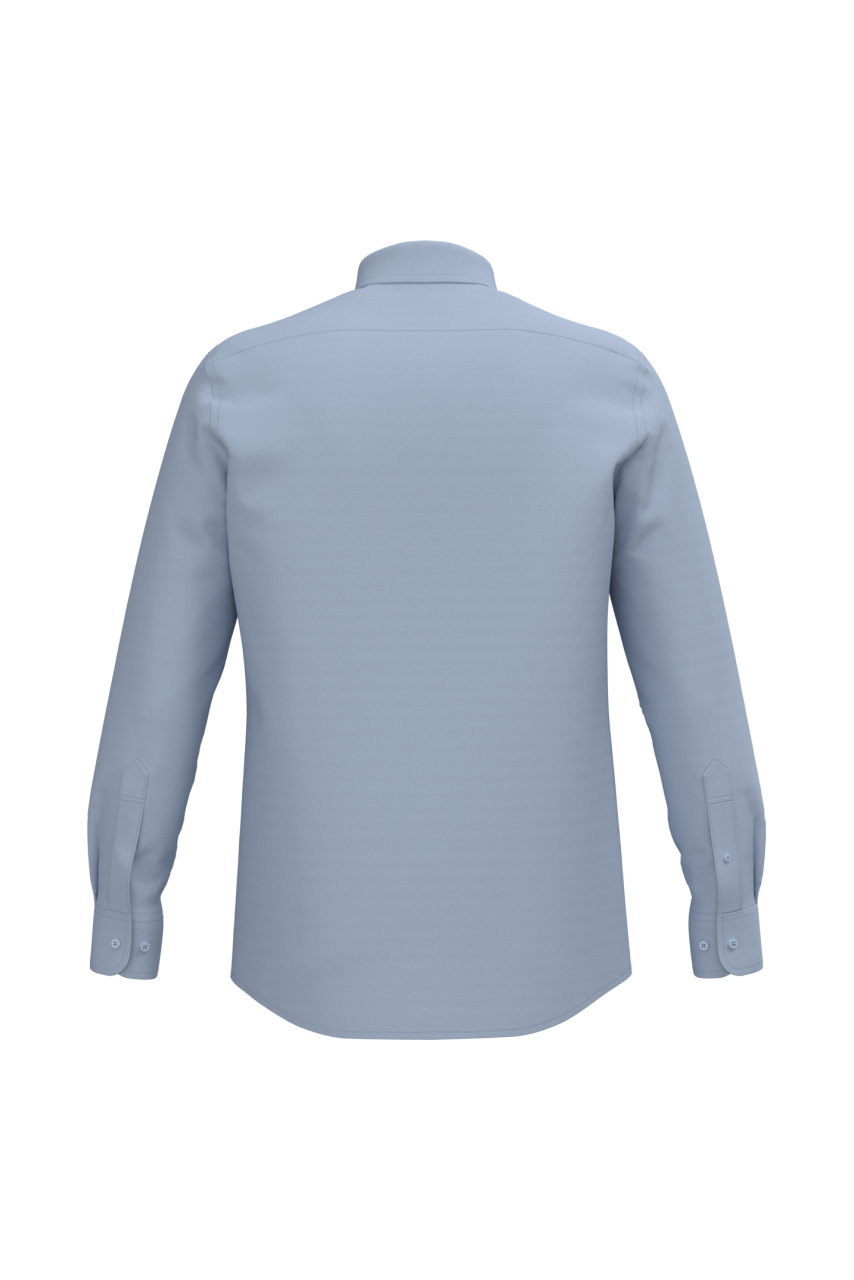 MEN LONG-SLEEVED EASY CARE SHIRT WITHOUT POCKET