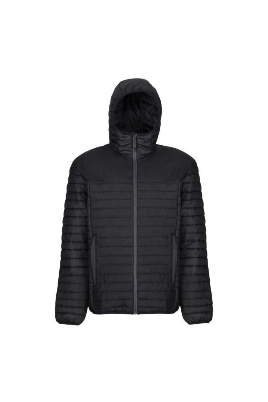 HONESTLY MADE RECYCLED THERMAL HOODED JACKET