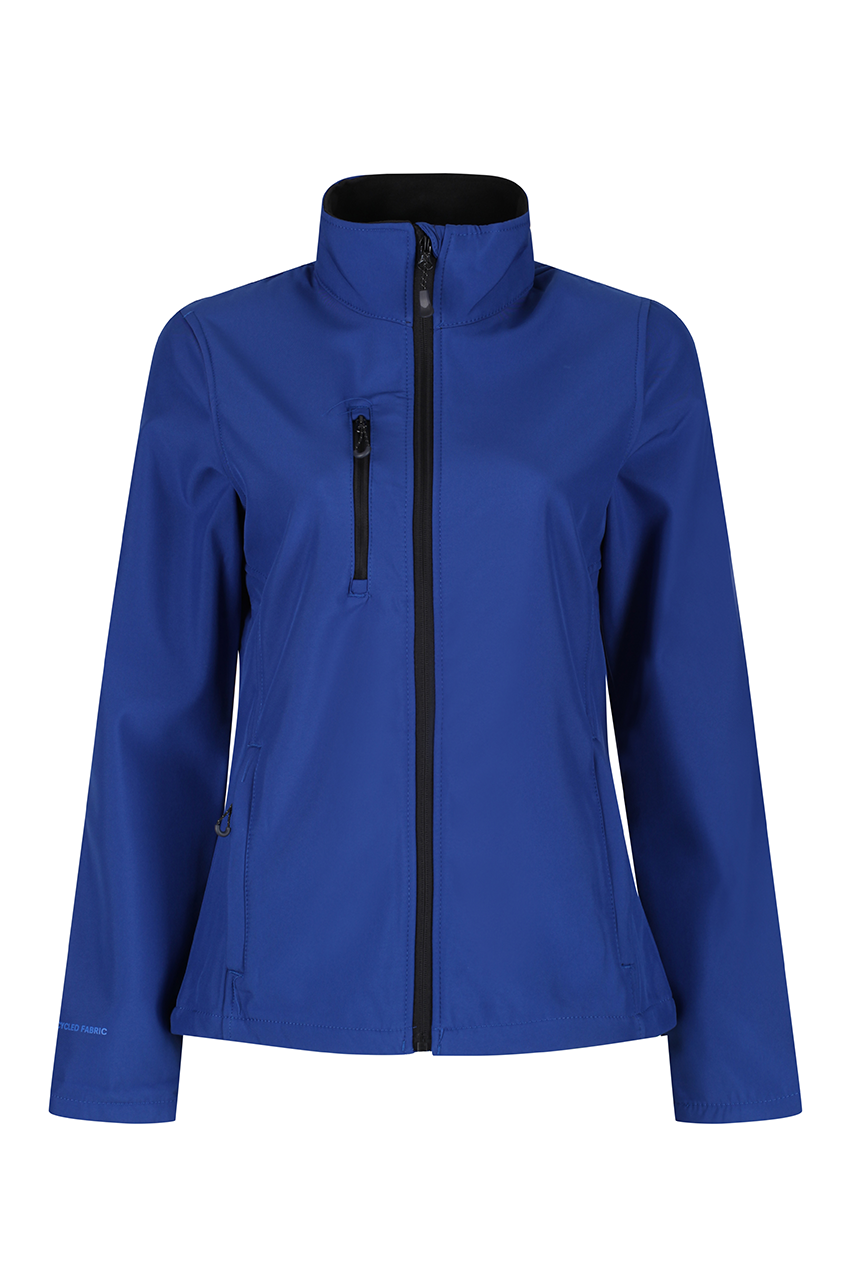 WOMEN'S HONESTLY MADE RECYCLED PRINTABLE SOFTSHELL JACKET