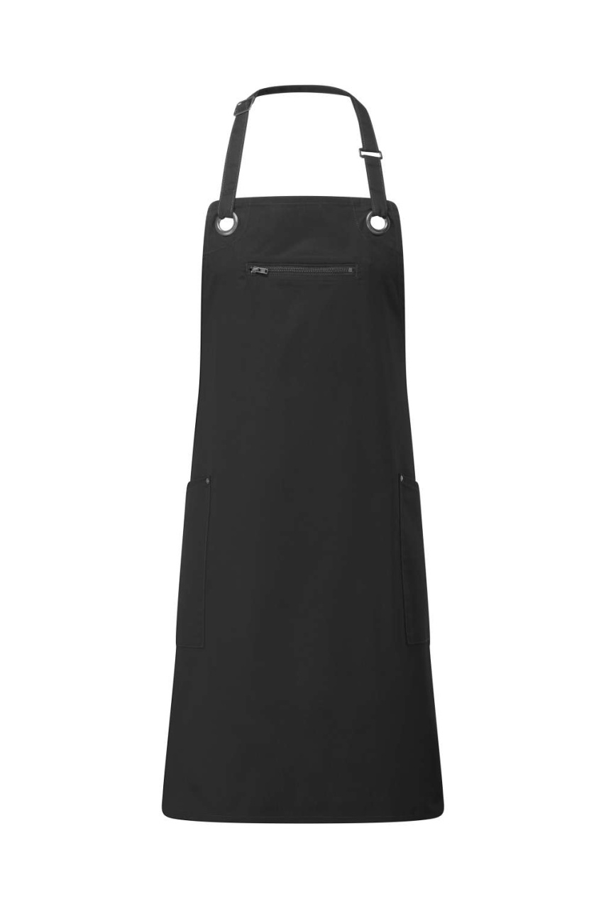 ‘BARLEY’ CONTRAST STITCH SUSTAINABLE BIB APRON