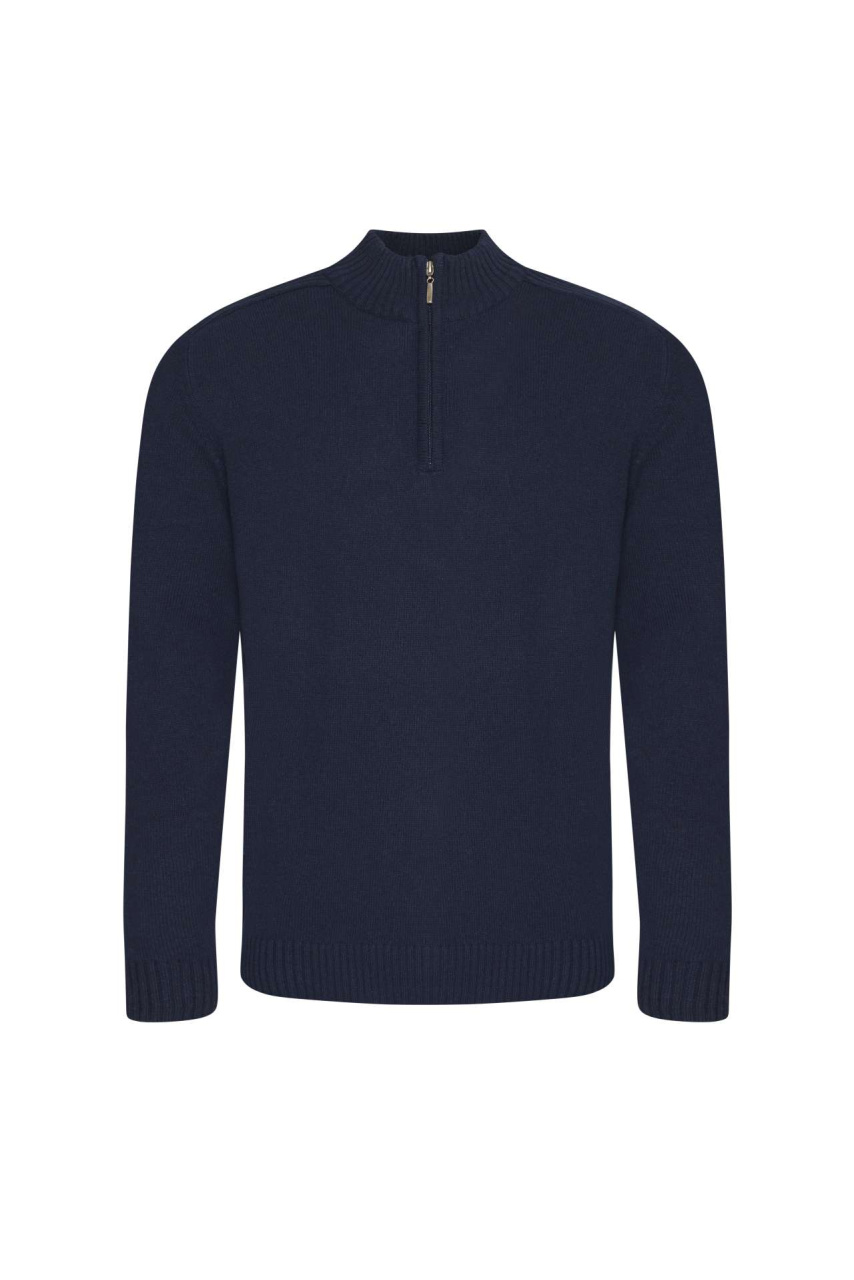 WAKHAN 1/4 ZIP SUSTAINABLE SWEATER