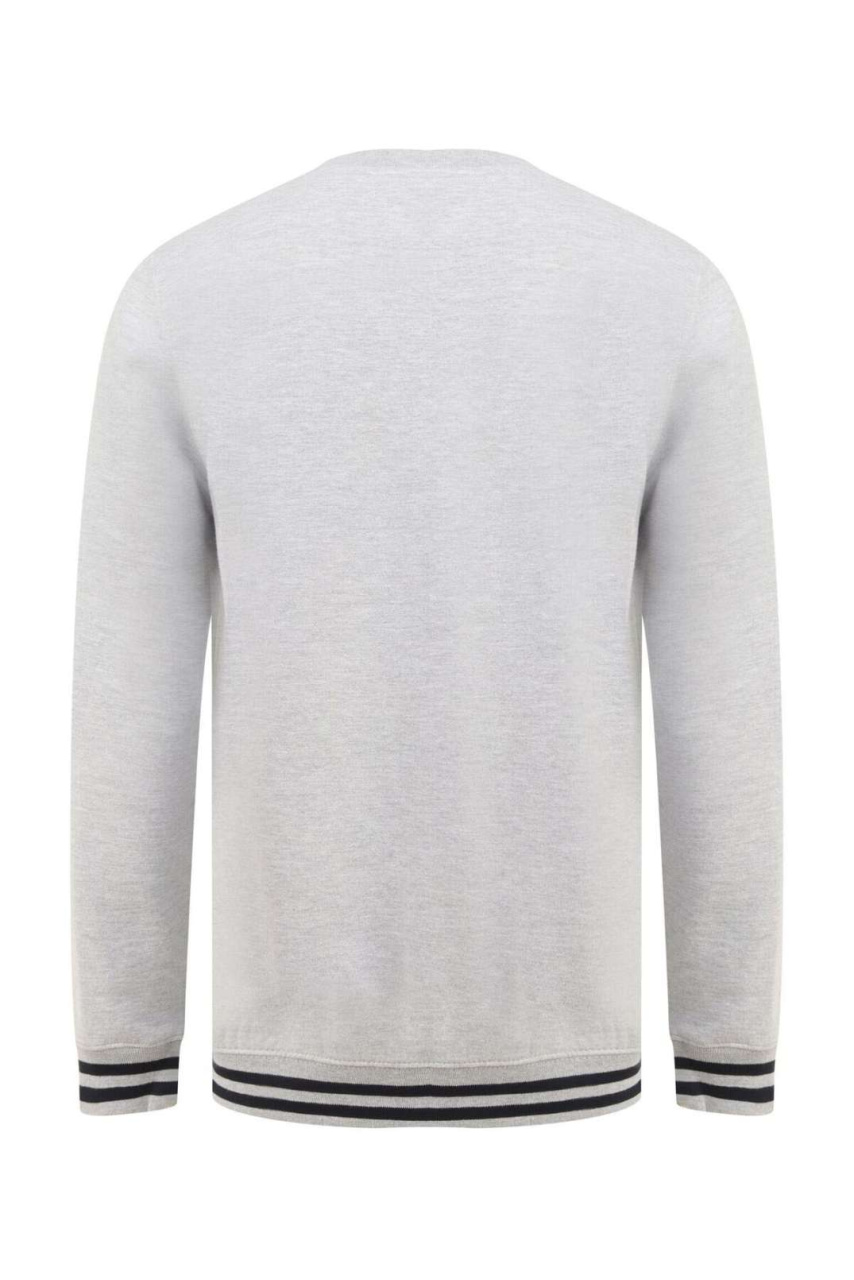 SWEAT WITH STRIPE CUFFS
