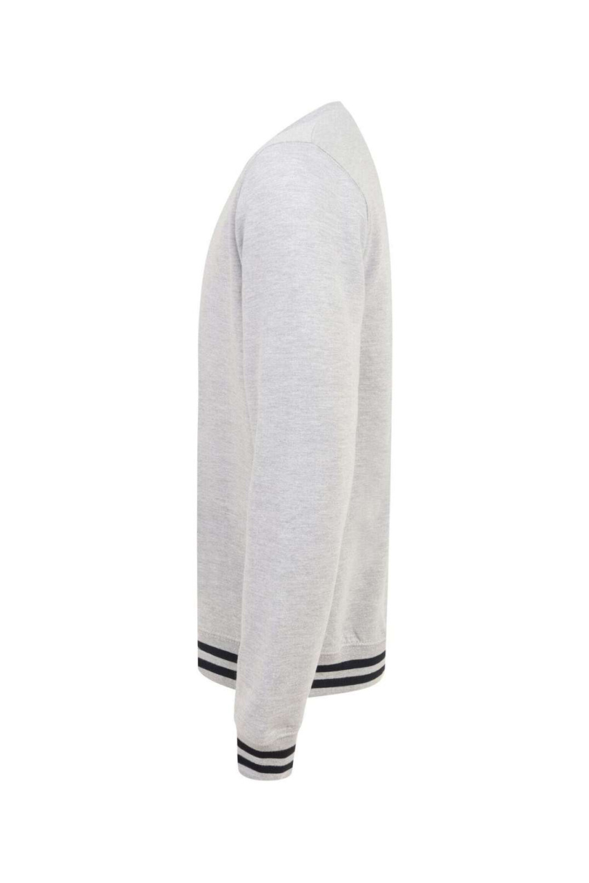 SWEAT WITH STRIPE CUFFS