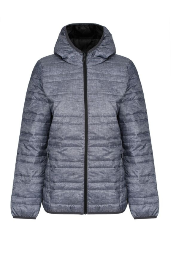 WOMENS HOODED PACKAWAY FIREDOWN JACKET