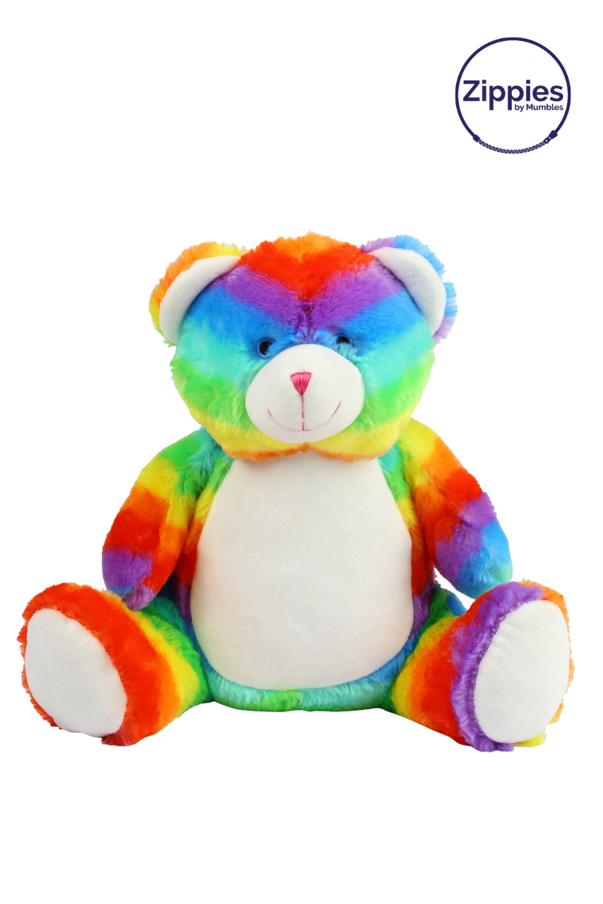 ZIPPIE RAINBOW BEAR