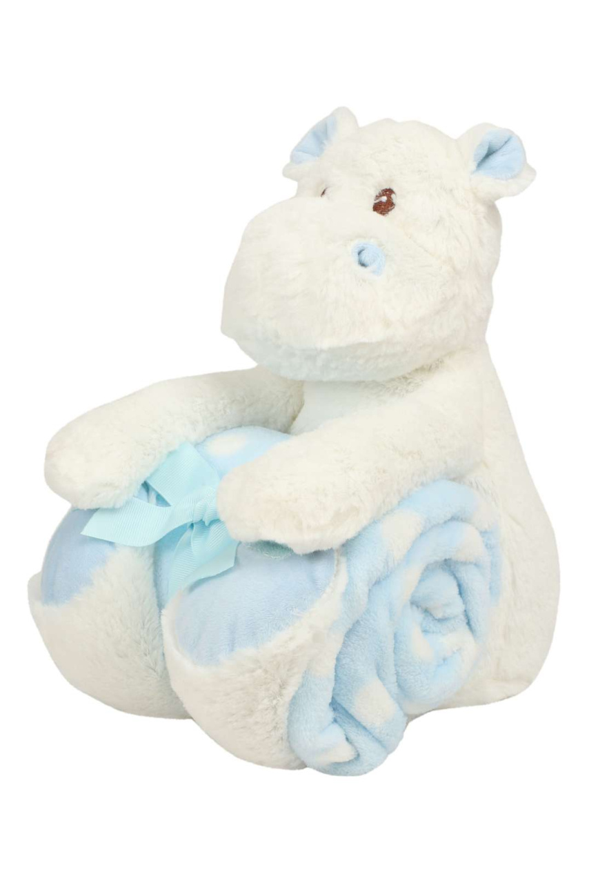 HIPPO WITH BLANKET