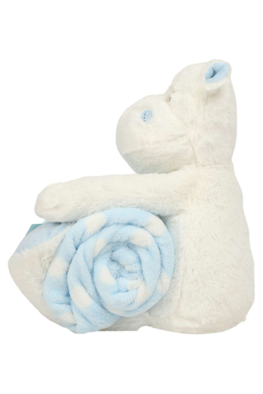 HIPPO WITH BLANKET