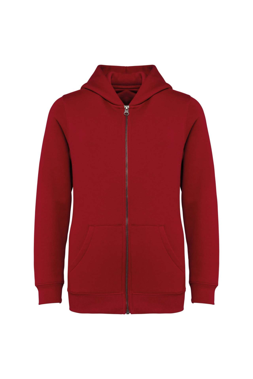 ECO-FRIENDLY KIDS’ FULL ZIP HOODED SWEATSHIRT