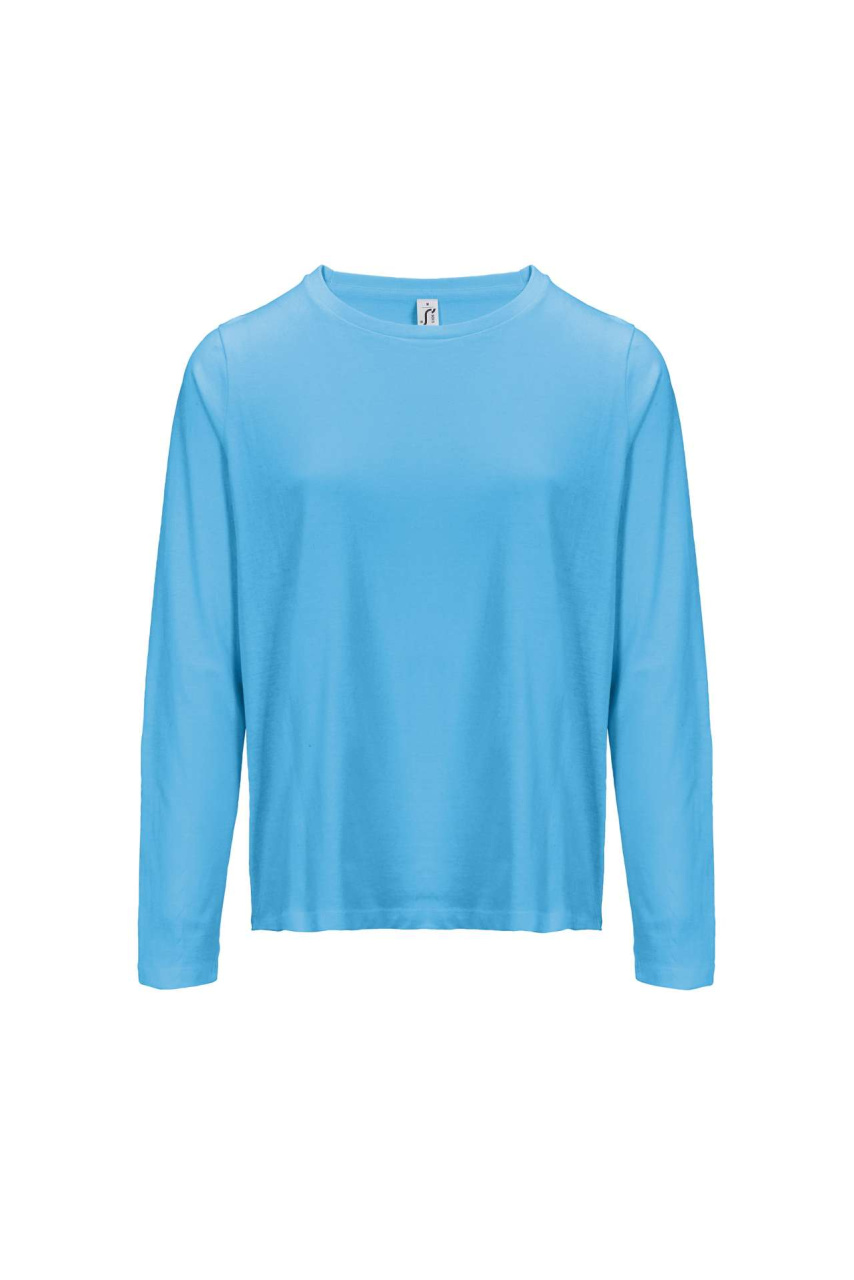 SOL'S MONARCH WOMEN - LONG SLEEVE T-SHIRT WITH ROUND NECK