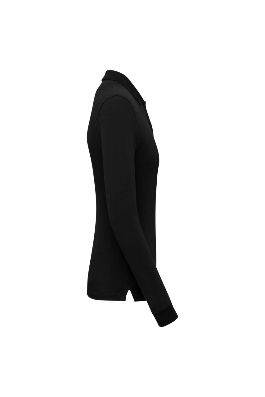 LADIES’ ORGANIC 180 PIQUÉ POLO SHIRT LONG SLEEVES