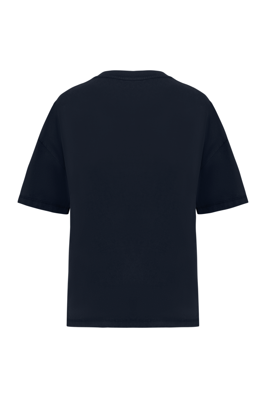 LADIES’ WASHED EFFECT OVERSIZED T-SHIRT