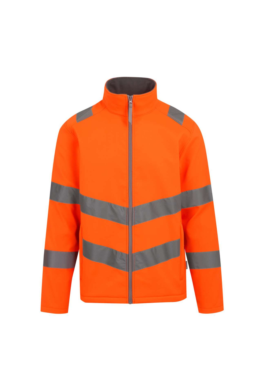 HI-VIS PRO CONTRACT ABLAZE 2 LAYER SOFTSHELL JACKET (CLASS 3)