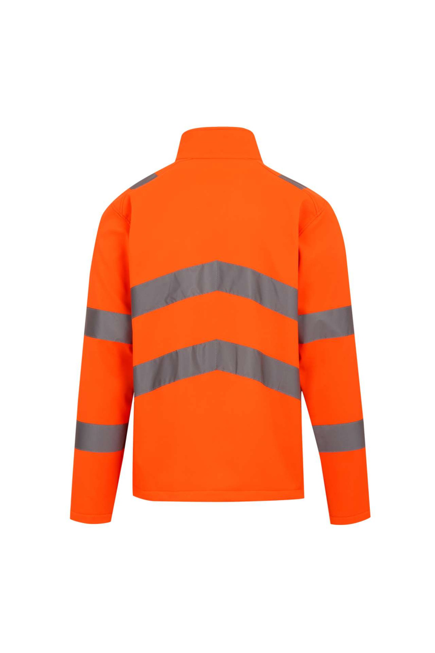 HI-VIS PRO CONTRACT ABLAZE 2 LAYER SOFTSHELL JACKET (CLASS 3)