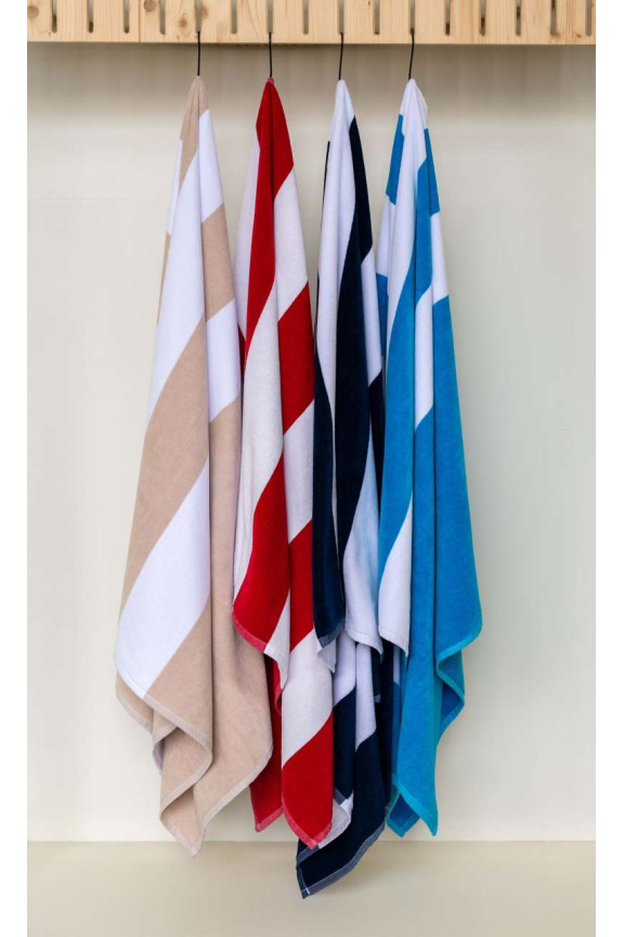 OLIMA „CLASSIC MARINE” BEACH VELOUR TOWEL