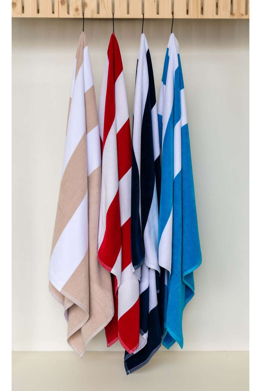 OLIMA „CLASSIC MARINE” BEACH VELOUR TOWEL