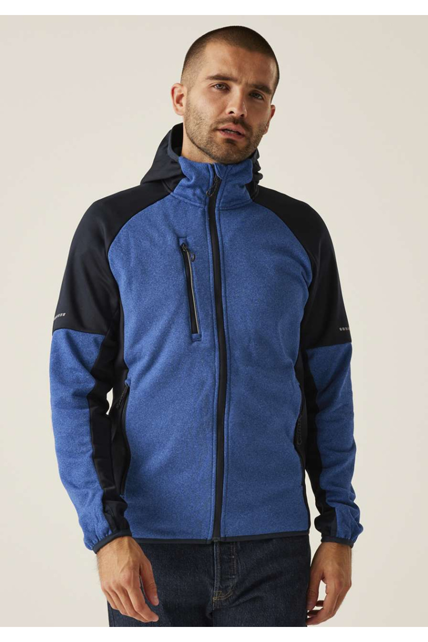 X-PRO COLDSPRING II HYBRID PERFORMANCE STRETCH HOODED FLEECE JACKET