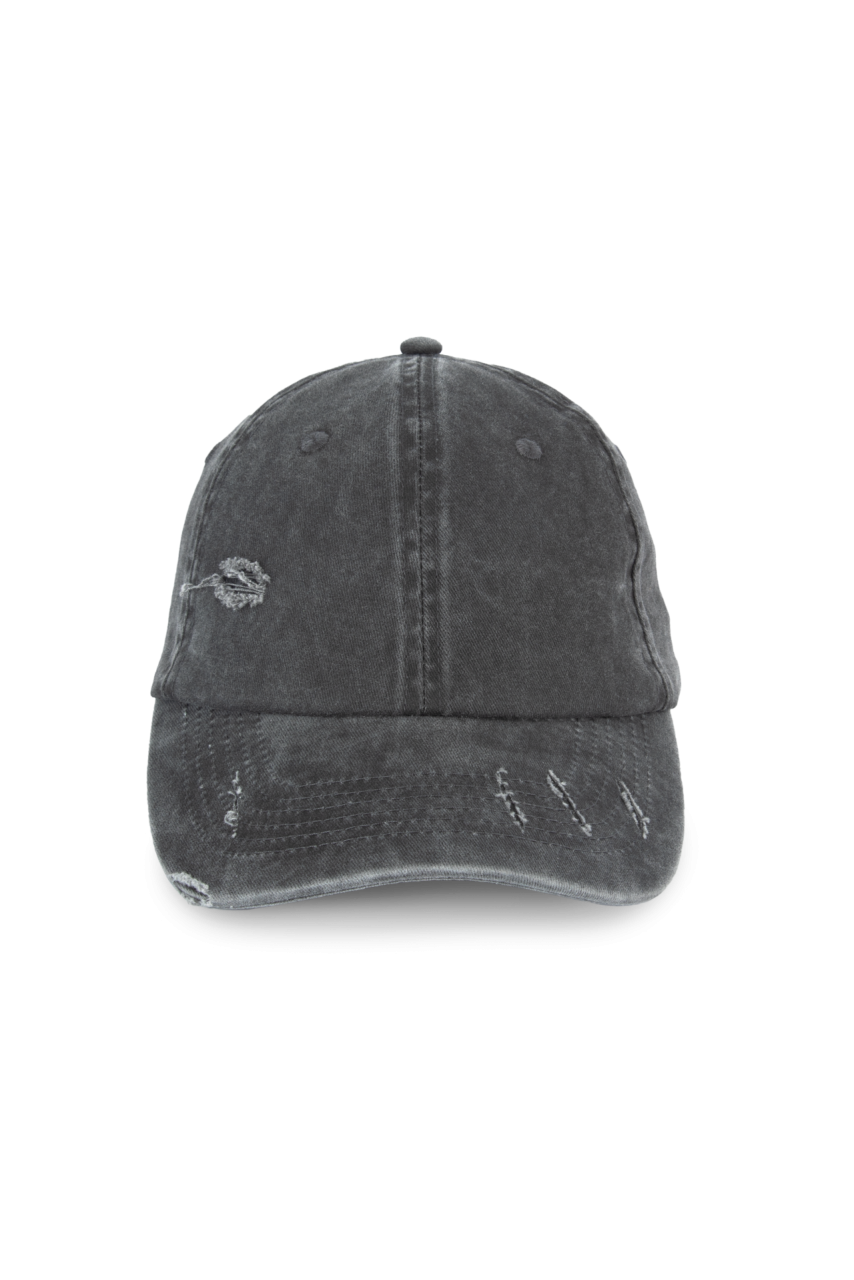 ECO-FRIENDLY UNISEX RIPPED EFFECT CAP