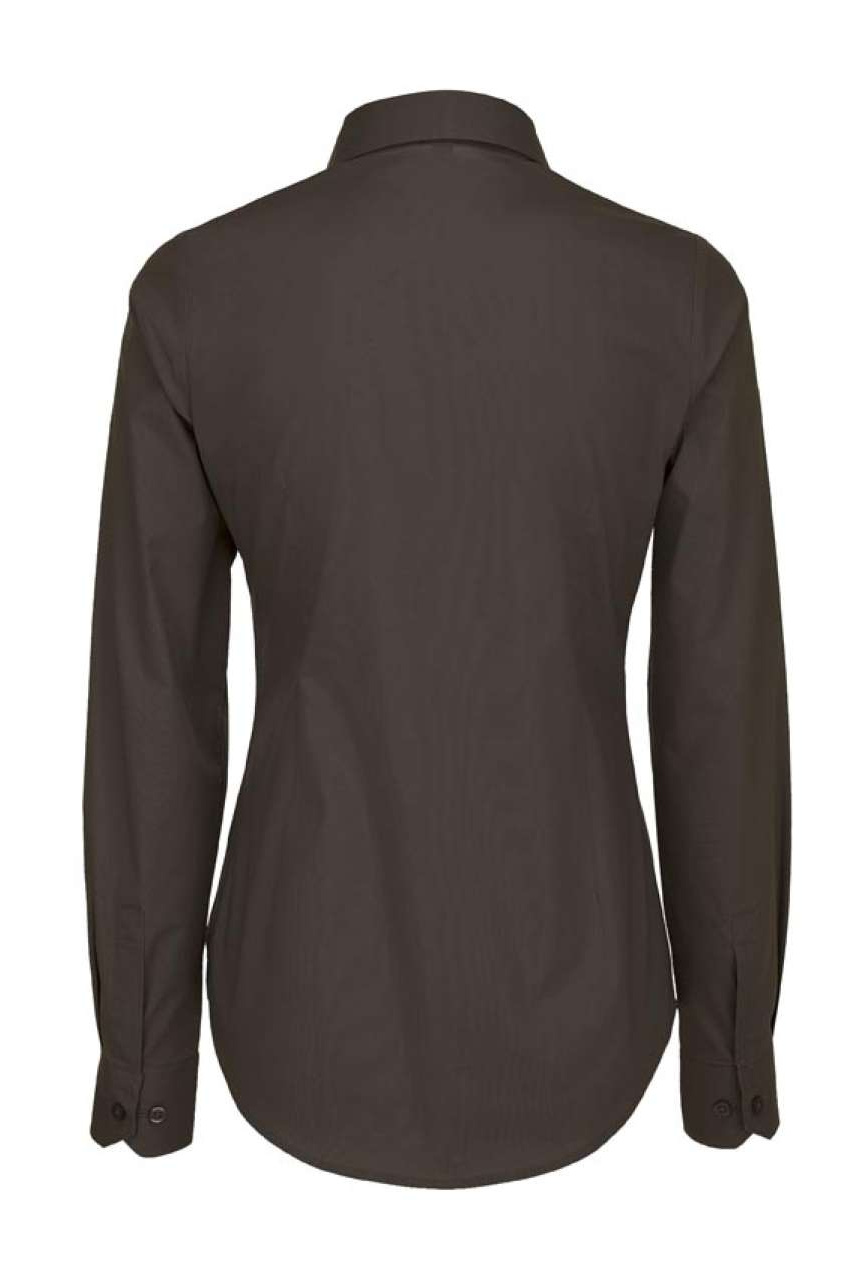 B&C BLACK TIE LSL /WOMEN