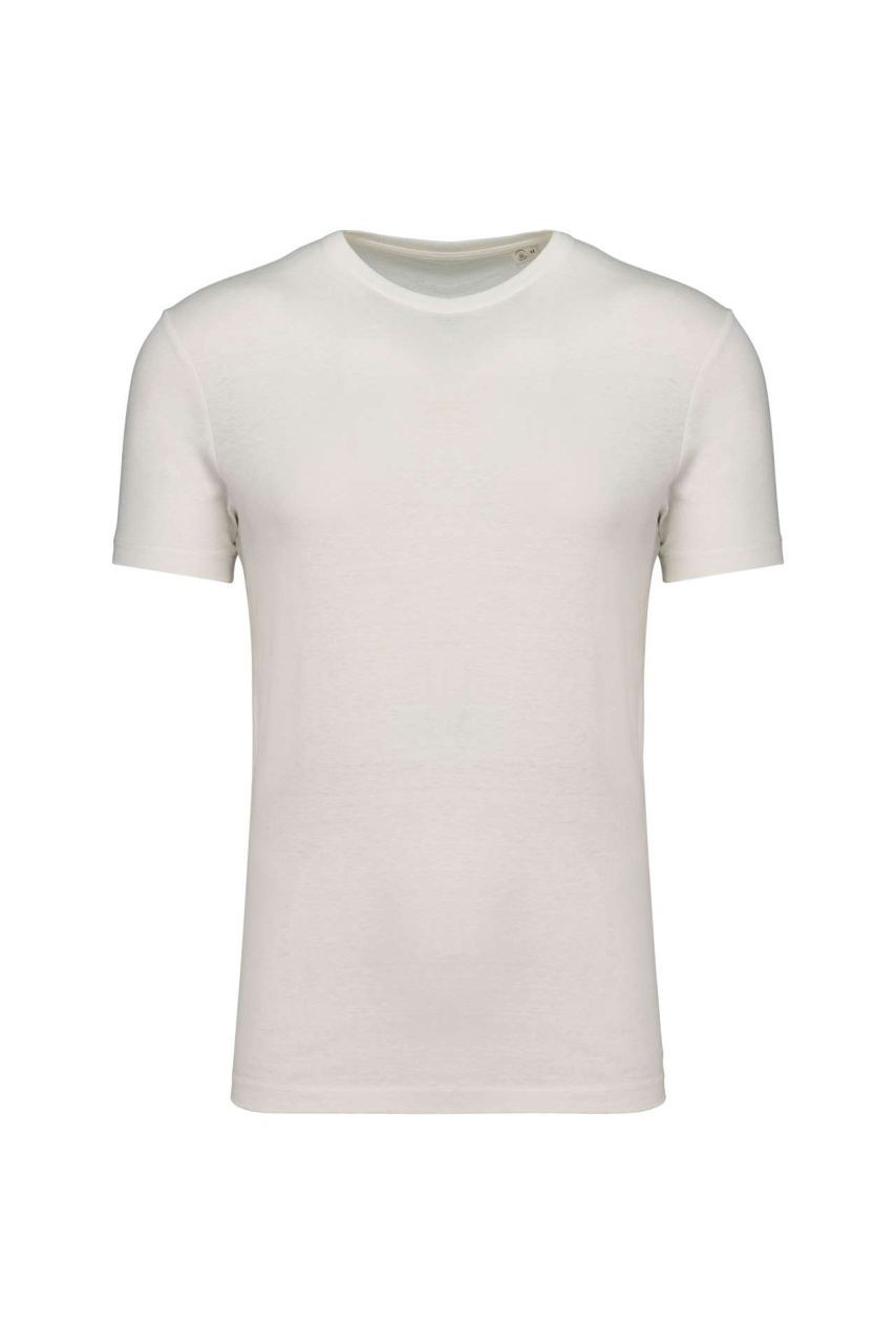 ECO-FRIENDLY  UNISEX ORGANIC COTTON AND LINEN T-SHIRT