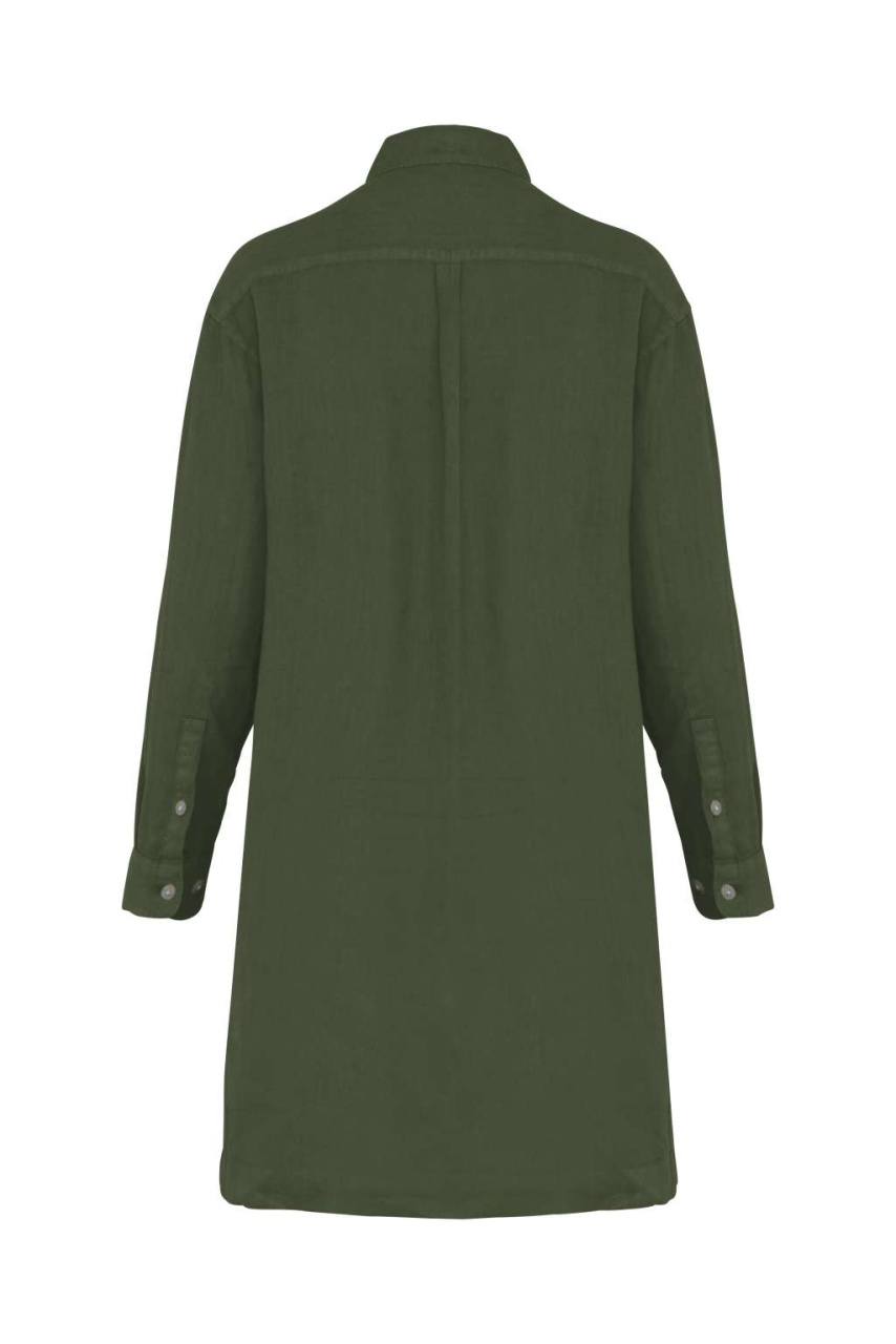 LADIES' LINEN DRESS SHIRT