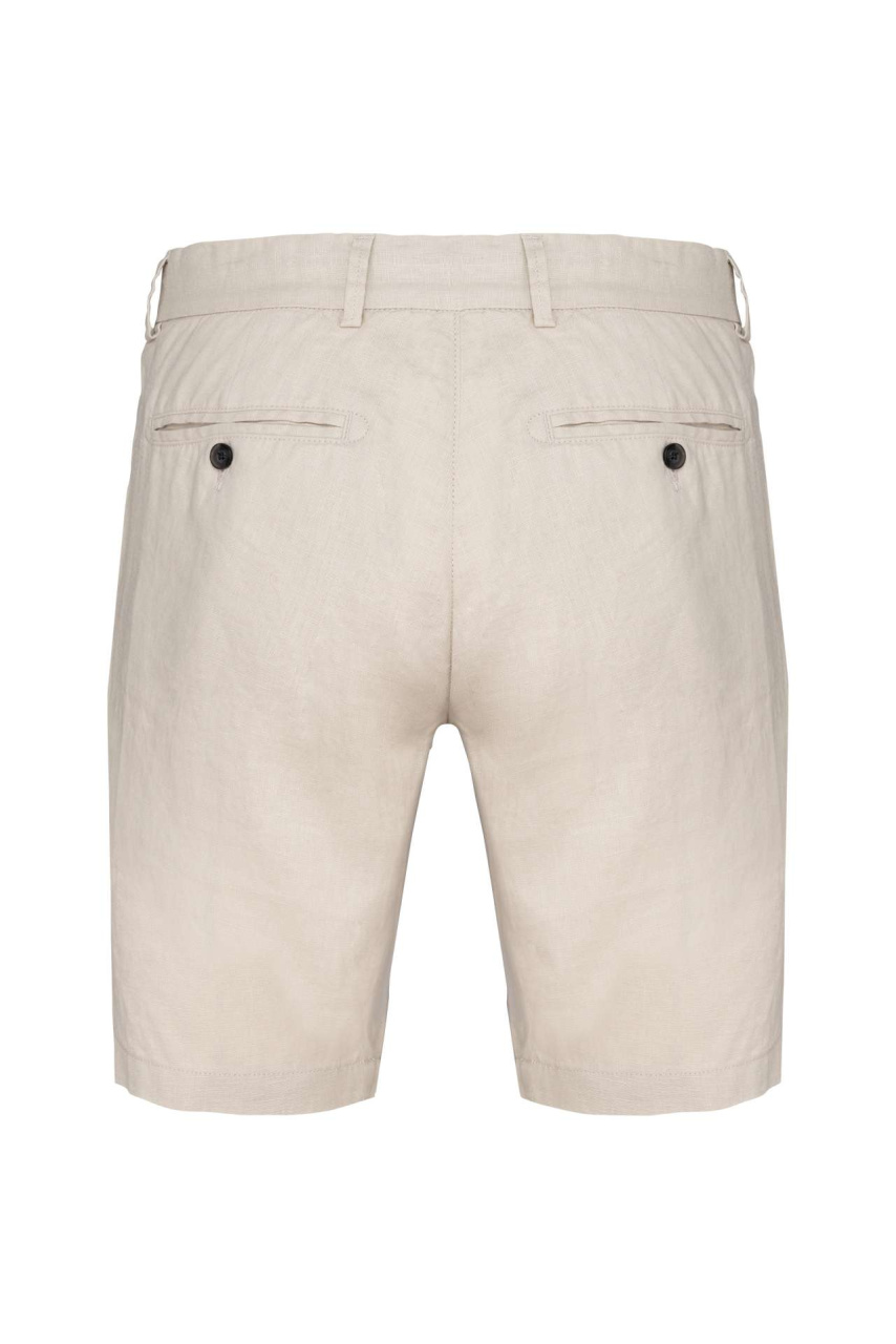 MEN'S LINEN BERMUDA