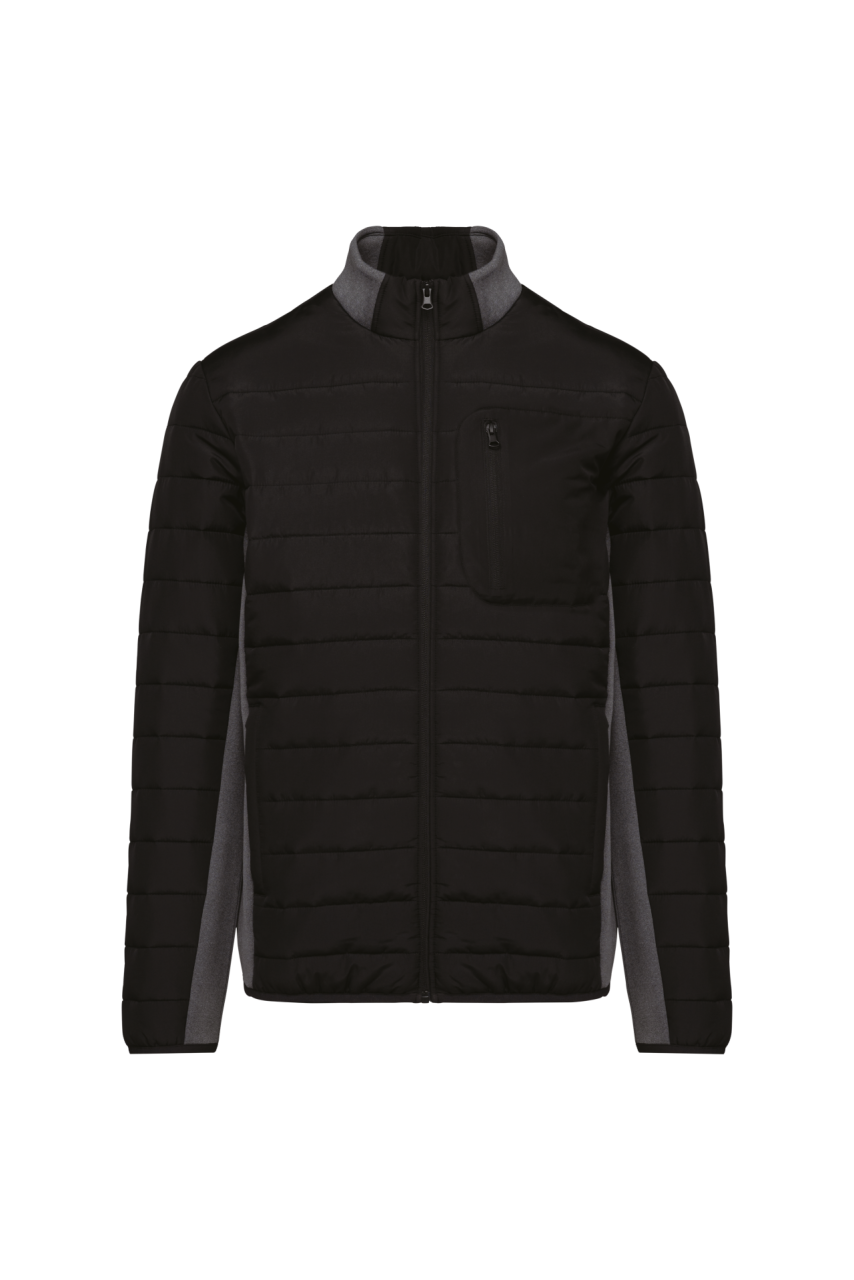 MEN'S BI-MATERIAL PADDED JACKET