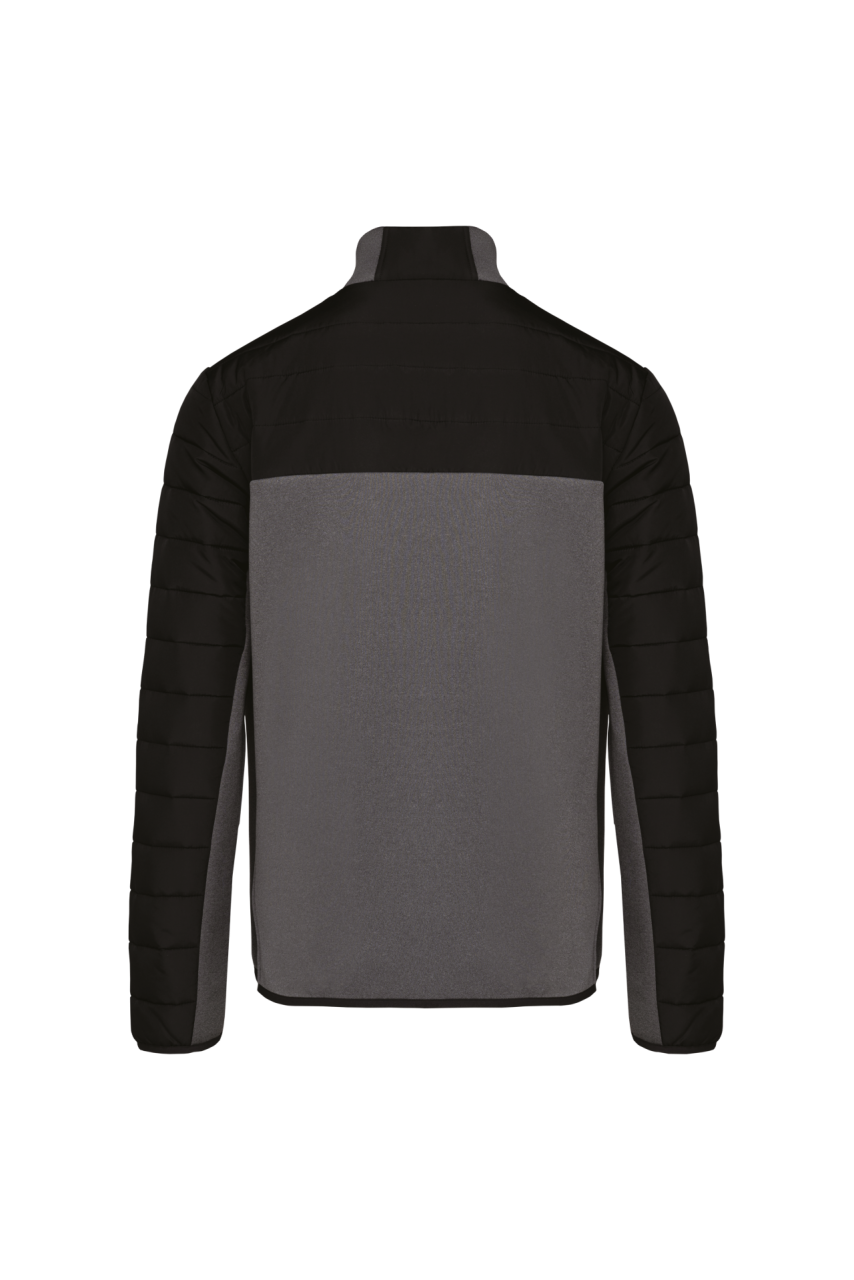 MEN'S BI-MATERIAL PADDED JACKET