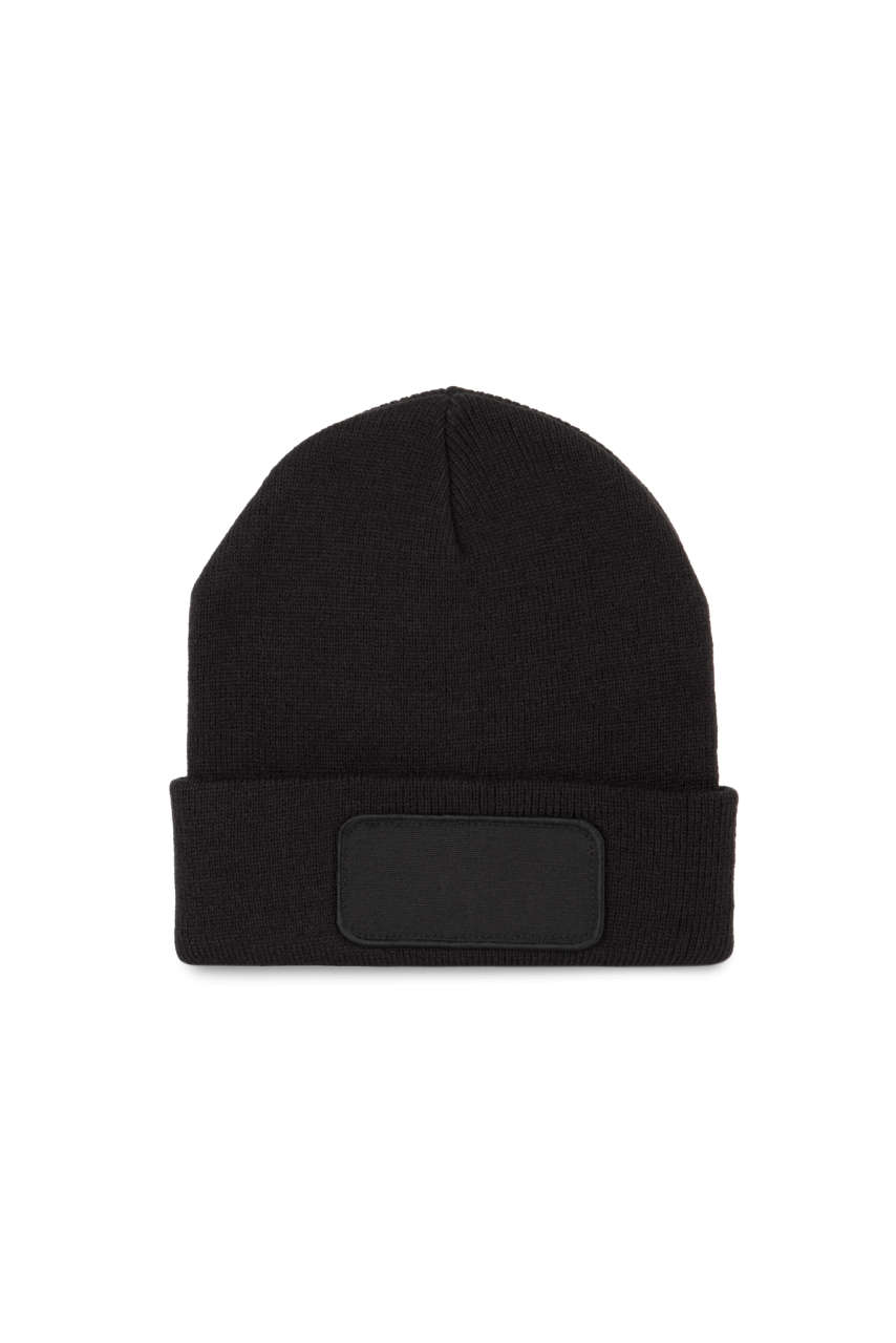 BEANIE WITH PATCH