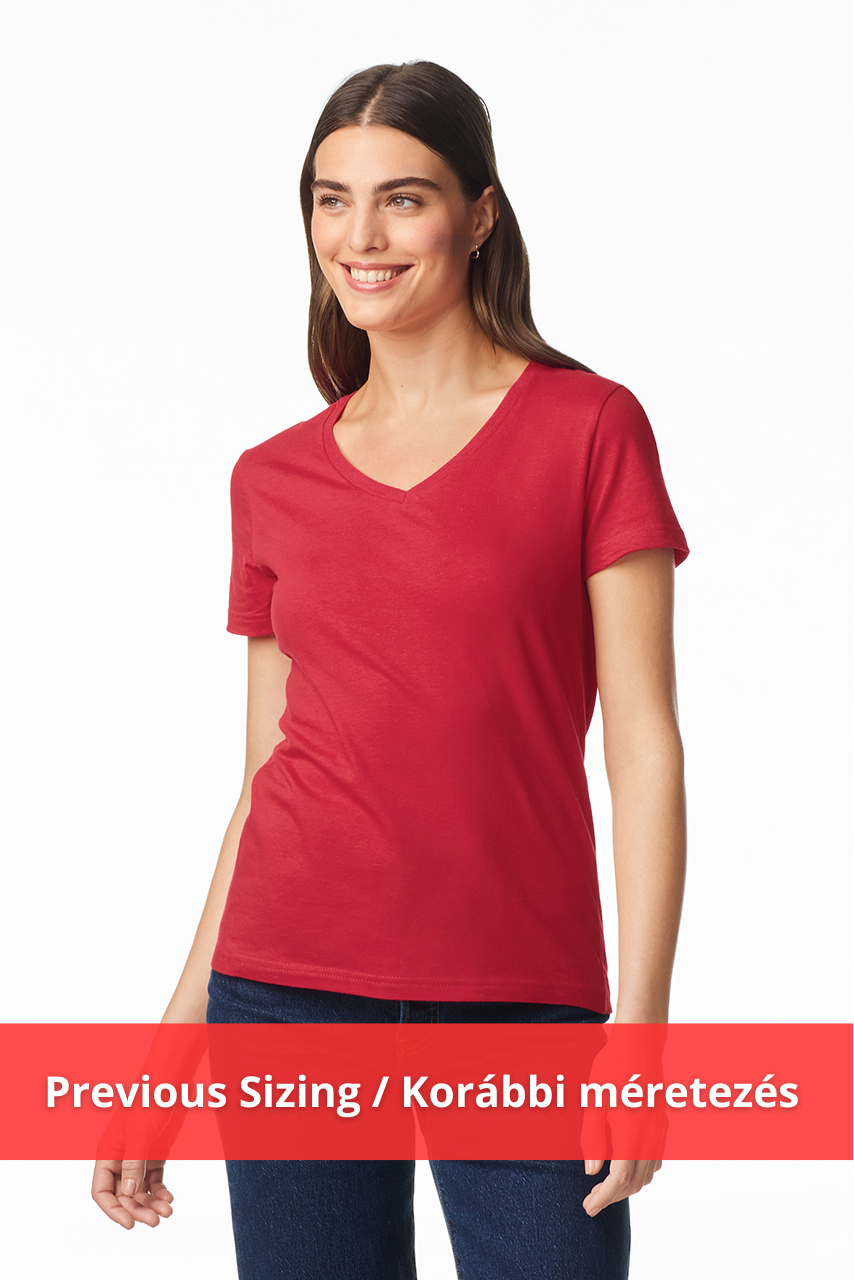 SOFTSTYLE™ LADIES' V-NECK T-SHIRT