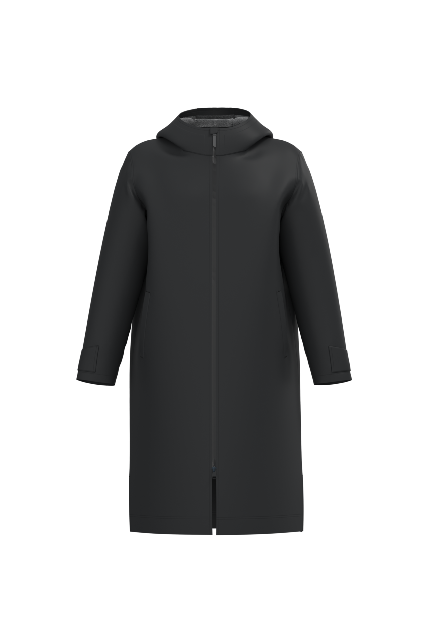 UNISEX SHERPA-LINED LONG PARKA