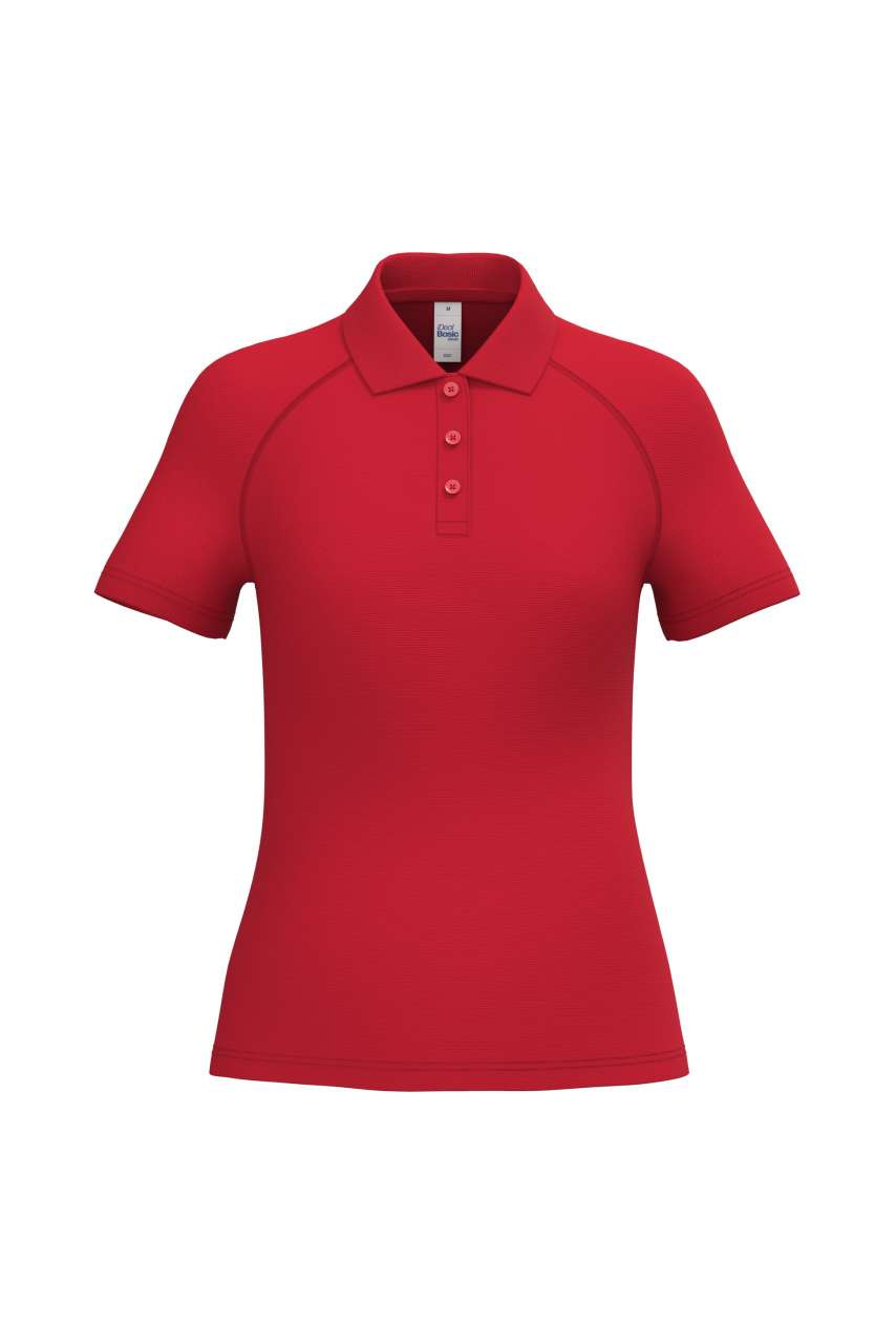 LADIES' BASIC POLYESTER POLO SHIRT