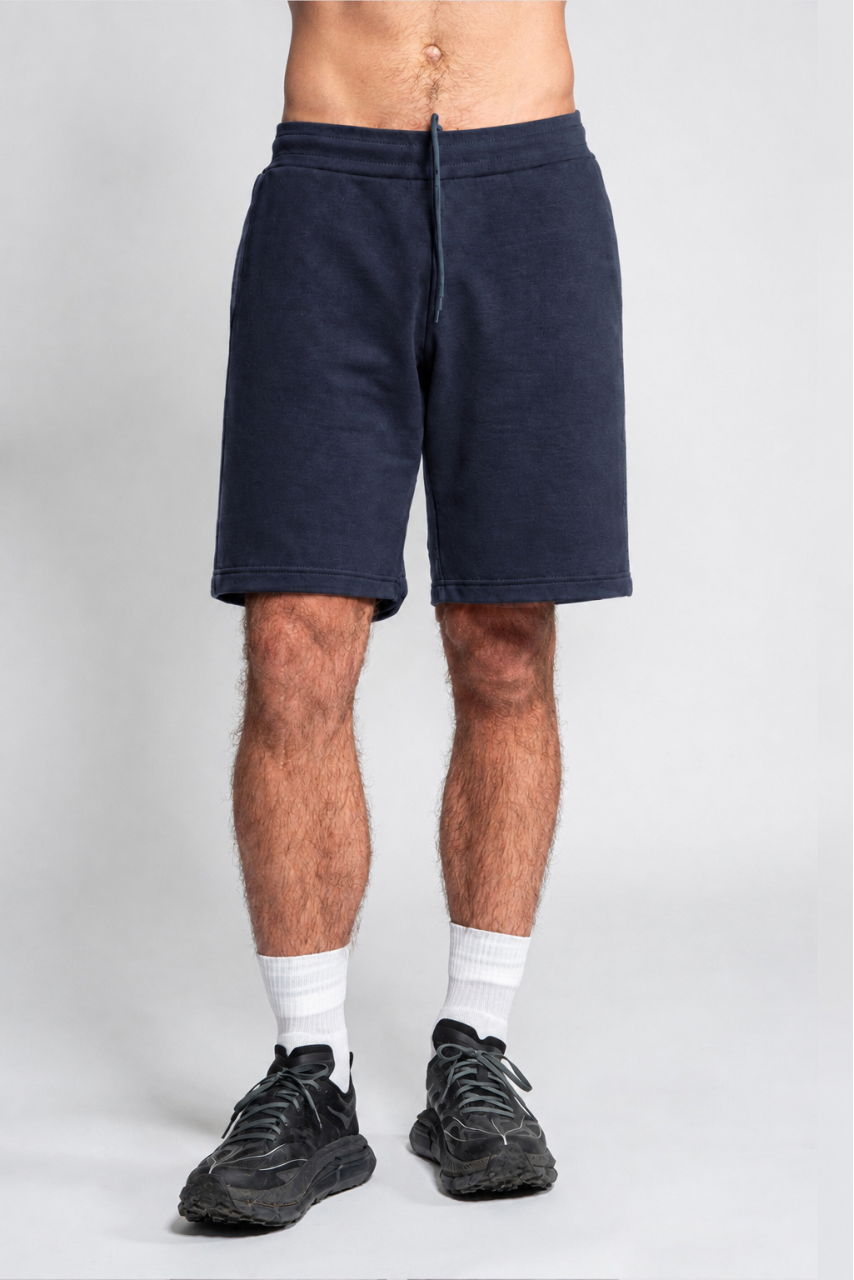 365 - DIAGONAL FRENCH TERRY BERMUDA SWEATSHORT