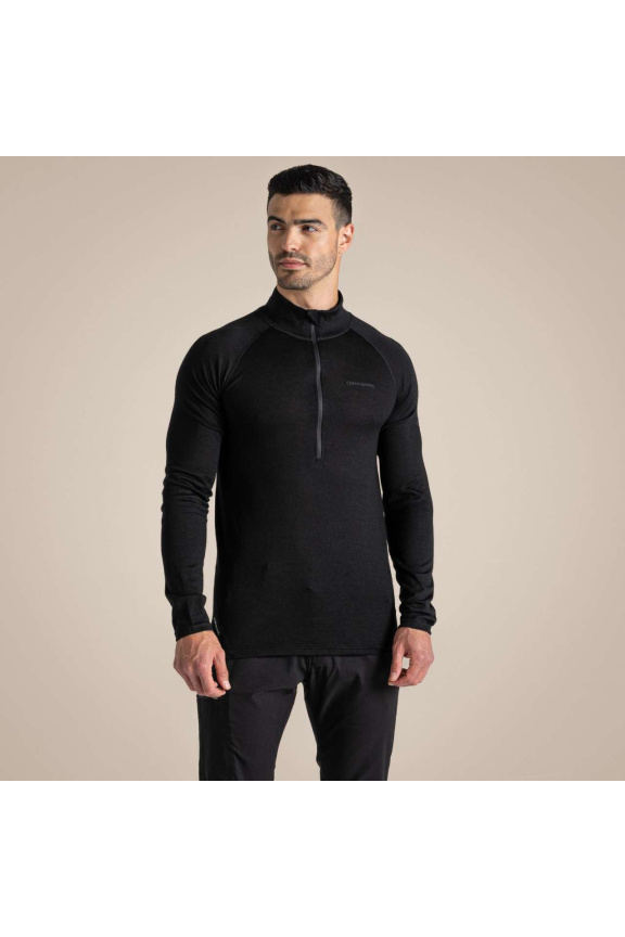 EXPERT MERINO HALF ZIP LONG SLEEVED BASELAYER II