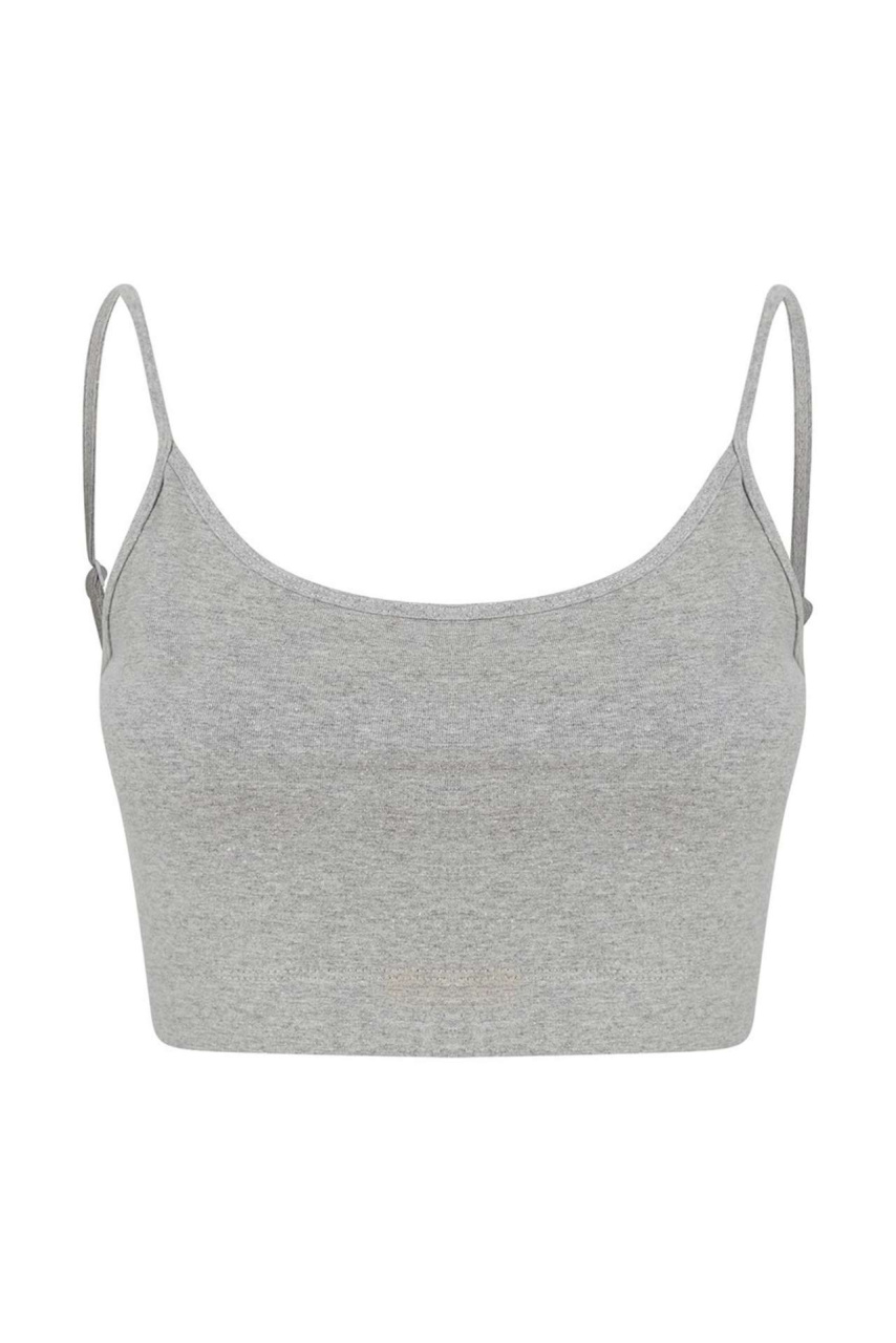 WOMEN'S SUSTAINABLE FASHION CROPPED CAMI TOP