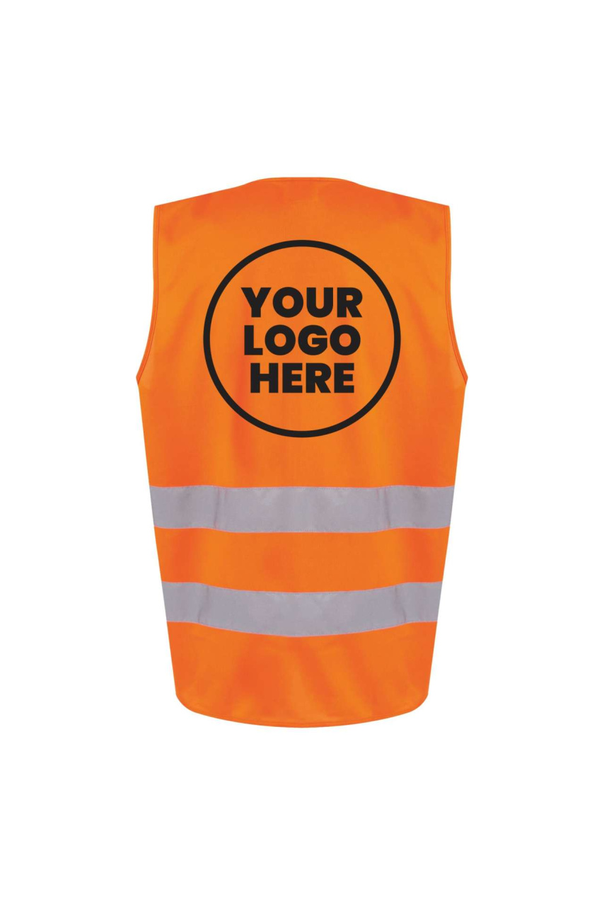 HI VIS ESSENTIAL EASY PRINT VEST