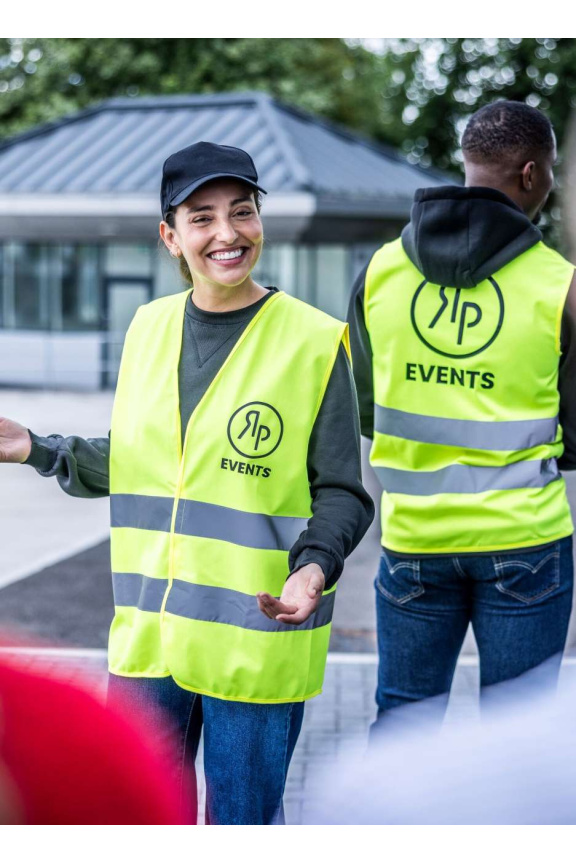 HI VIS ESSENTIAL EASY PRINT VEST